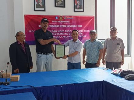 KEGIATAN DISEMINASI PENGABDIAN KEPADA MASYARAKAT OLEH ISI BALI